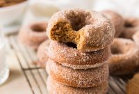 Gingerbread Donuts Recipe with Maple Glaze