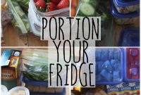 How to Portion Your Fridge for Meal Prep
