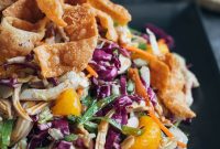 Mandarin Orange Chicken Salad with Plum Vinaigrette Recipe