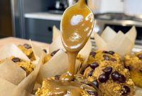 Plant-Based Chocolate Chip Pumpkin Muffins (GF, DF)