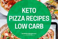 Keto and Low-Carb Pizza Recipes: Thin, Crispy Crusts