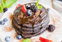 Gluten Free Paleo Carob Pancakes Recipe