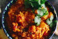 Spiced Root Vegetable Dal with Lentils
