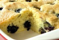 Blueberry Buckle Recipe with Fresh or Frozen Blueberries
