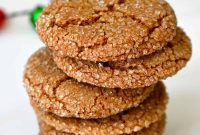 Soft Chewy Ginger Cookies Recipe with Molasses and Warm Spices