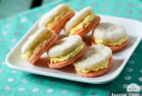 Candy Corn Cream-Filled Wafers Recipe