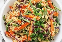 Vegan Roasted Vegetable Couscous Salad Recipe