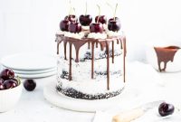 Black Forest Cake Recipe with Brandied Cherries