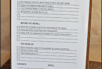 Printable Flooring Checklist for Renovation and Installation