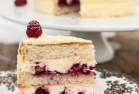 Frosted Raspberry Layer Cake Recipe