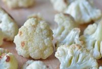 Crispy Oven-Roasted Cauliflower with Garlic and Parmesan