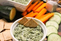 Artichoke-Free Cold Spinach Dip Recipe for Super Bowl Parties