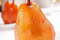 Port Wine Poached Pears Recipe