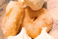 Crispy Pineapple Fritters Recipe with Coconut Sauce