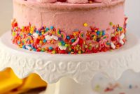 Lemon Raspberry Birthday Cake Recipe
