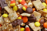 Halloween Sweet and Salty Snack Mix