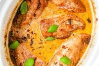 Slow-Cooker Marry Me Chicken with Sun-Dried Tomato Cream