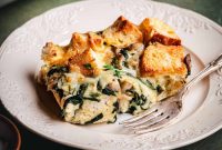 Savory Bread Pudding Recipe with Caramelized Onions and Gruyere