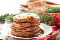 Gluten-Free Vegan Gingerbread Pancakes Free of Top 8 Allergens