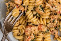 New Orleans Creamy Crawfish Monica Pasta Recipe