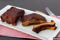 Sticky Bourbon Glazed Ribs Recipe