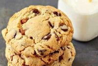 Homemade Turtle Cookie Recipe with Chocolate and Pecans