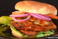 Hawaiian Pork Burgers with Grilled Pineapple and Teriyaki Glaze