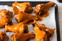 Crispy Buttermilk Baked Buffalo Wings
