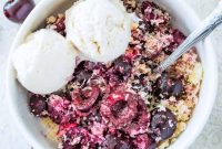 Paleo Cherry Crisp Recipe (Gluten- and Oat-Free)