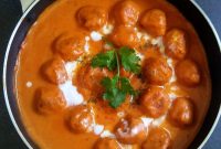 Creamy Butter Chicken Meatballs Recipe