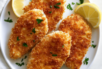 Crispy Parmesan-Crusted Chicken Recipe