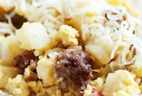 One Pan Breakfast Burrito Casserole
