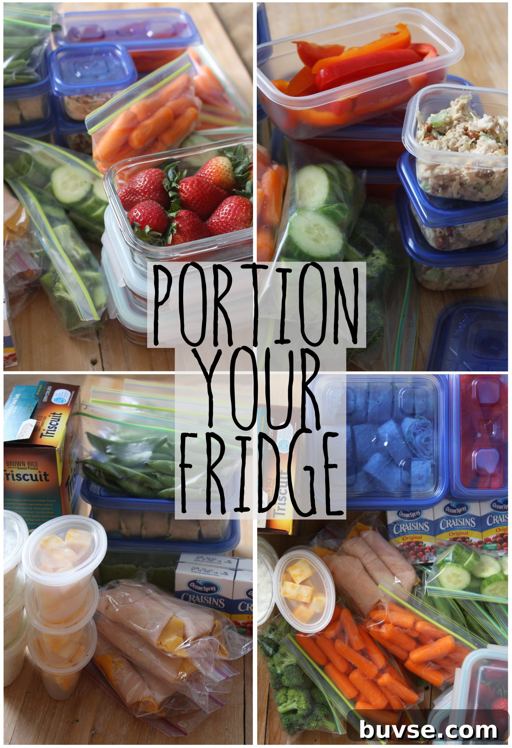 How to Portion Your Fridge for Meal Prep 2 Portion Your Fridge! -- TheGarlicDiaries.com