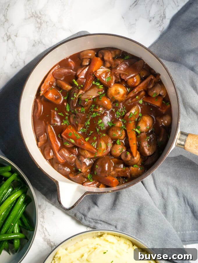 Creamy Vegan Porcini Mushroom Soup Recipe 12 Mushroom Bourguignon