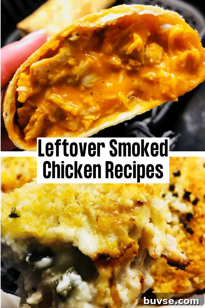 leftover smoked chicken recipes
