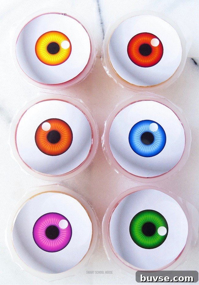 Super Spooky Eyeball Fruit Cups