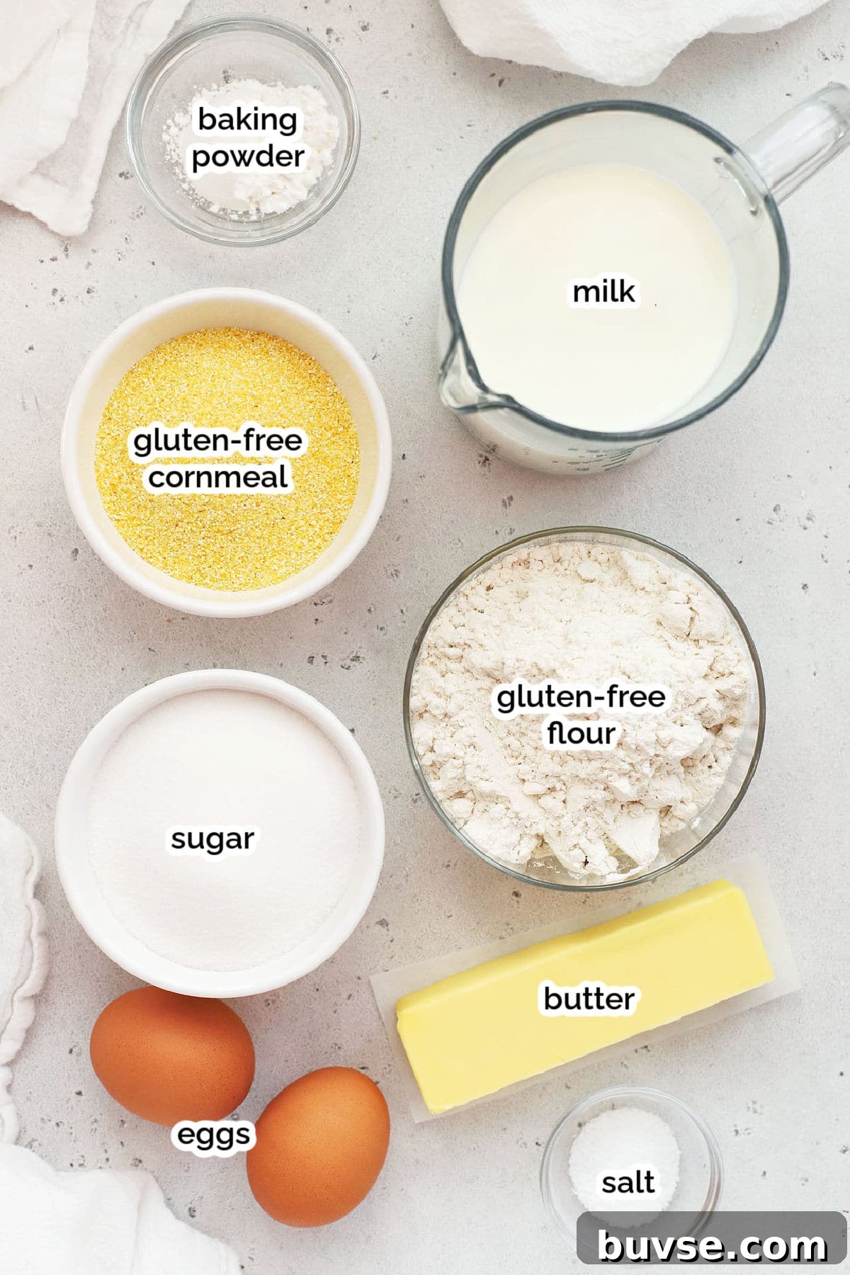 Moist Gluten-Free Corn Muffins with Crispy Tops 3 ingredients for gluten-free corn muffins