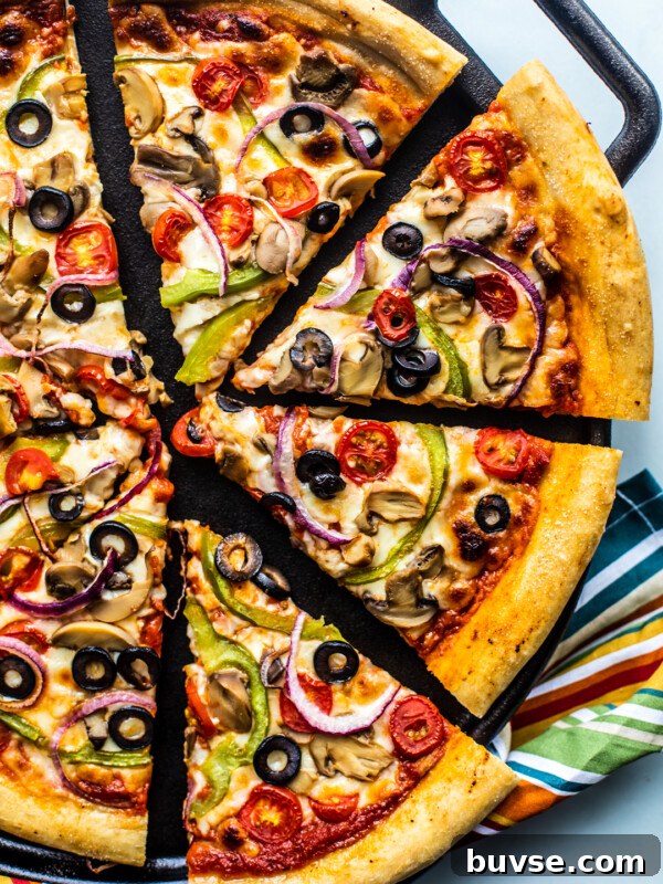 Veggie Deluxe Pizza