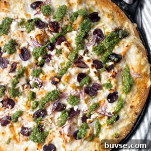 Pesto Chicken Pizza