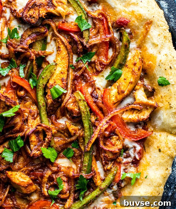 Chicken Fajita Pizza