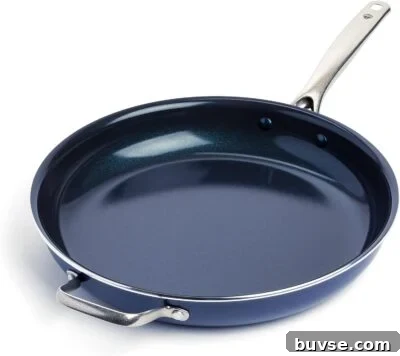 One-Pan Chicken in Apple Cider Sauce Recipe 5 Ceramic Nonstick Large Frying Pan