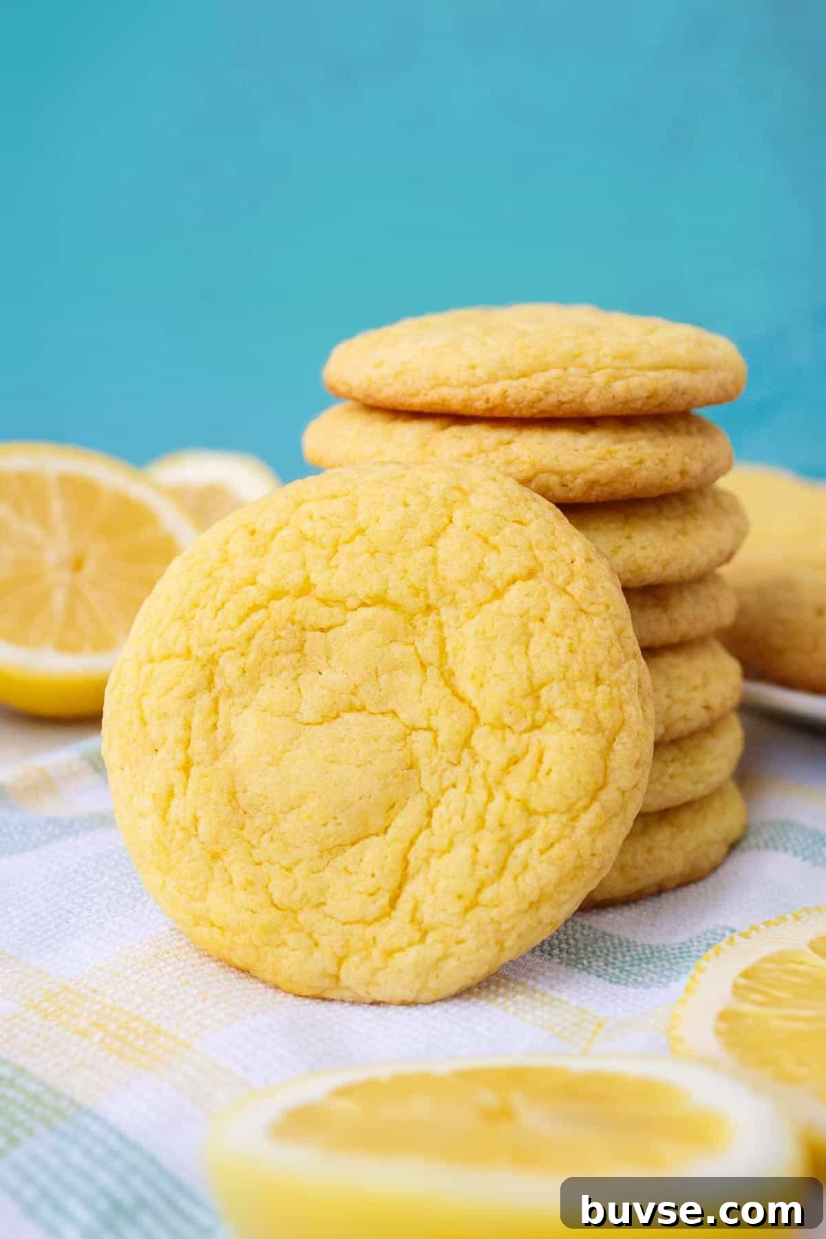 Lemon Cake Mix Cookies