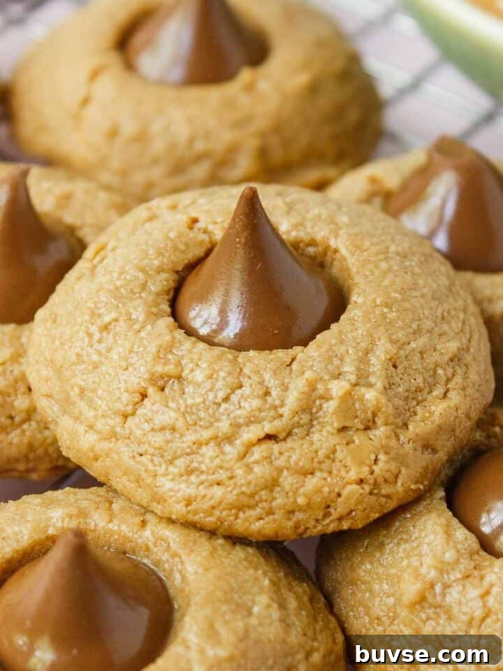 Peanut butter blossoms