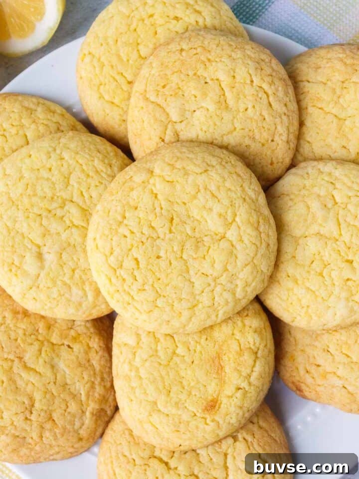 Lemon cookies
