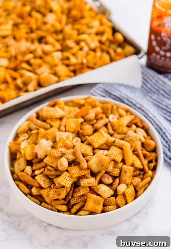 Homemade Sriracha Chex Mix Recipe 2 Chex mix