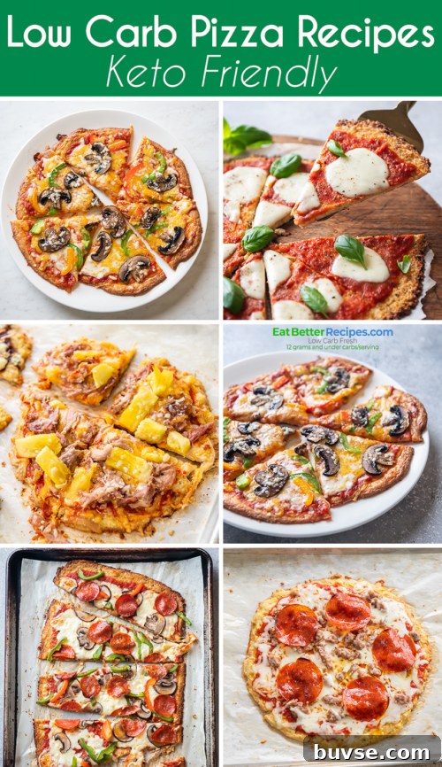 Low carb pizza recipe keto friendly on eatbetterrecipes.com Low Carb Pizza Recipes