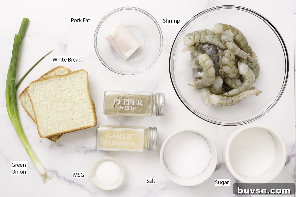 Shrimp mixture in a bowl