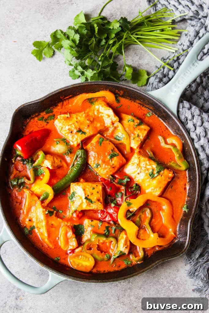 Serving of salmon stew with rice