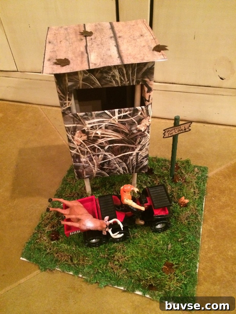 Valentine box deer stand