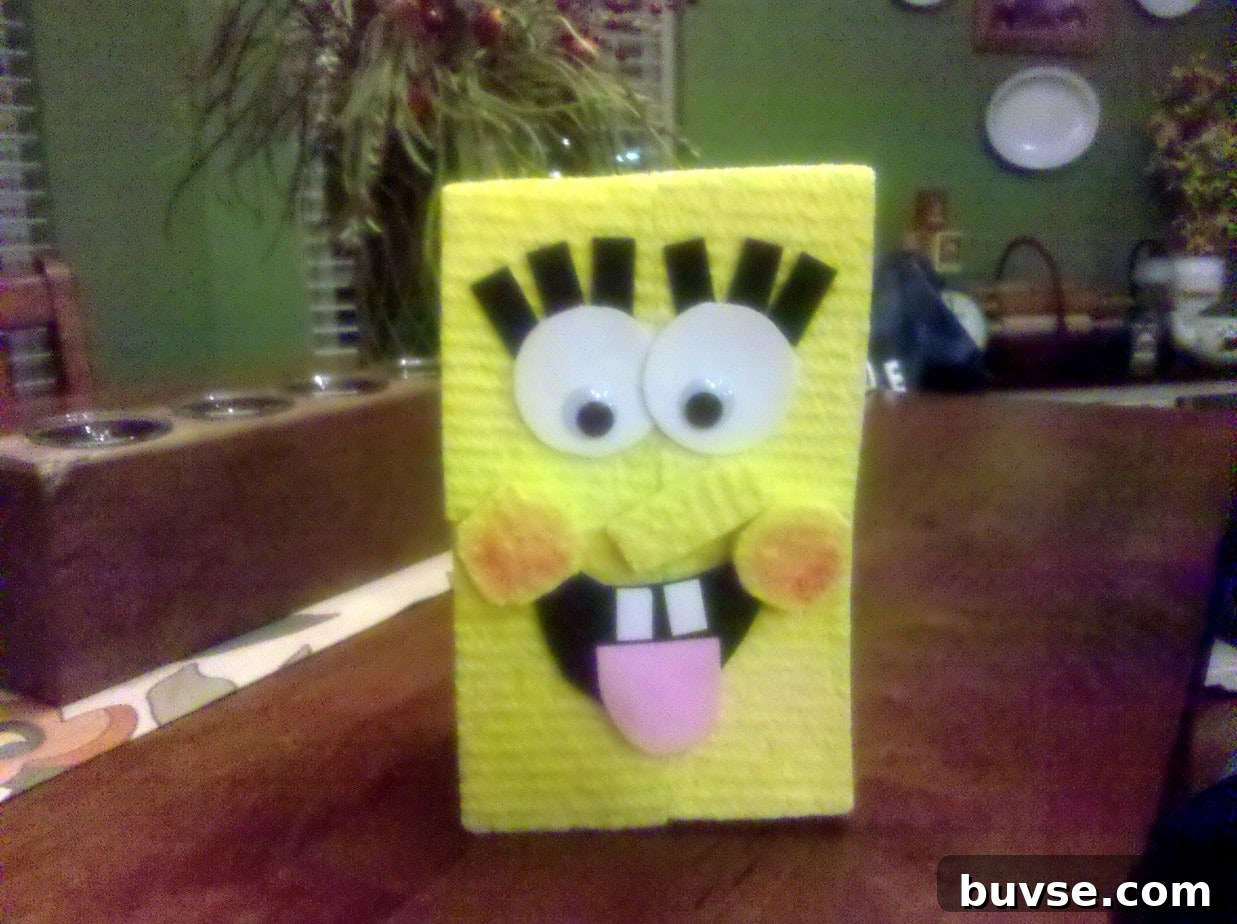 Spongebox Square Pants Valentine box